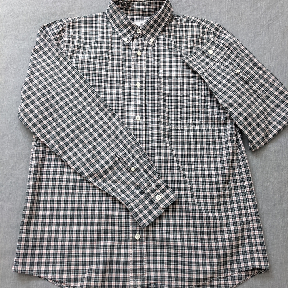 Jack Spade plaid long-sleeve button-down
